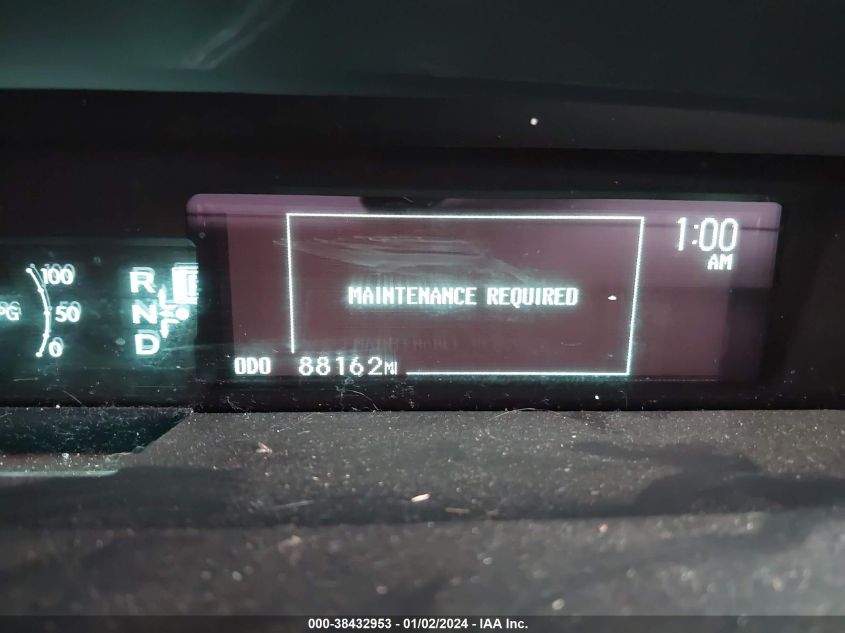 2013 TOYOTA PRIUS - JTDKN3D40D1725459