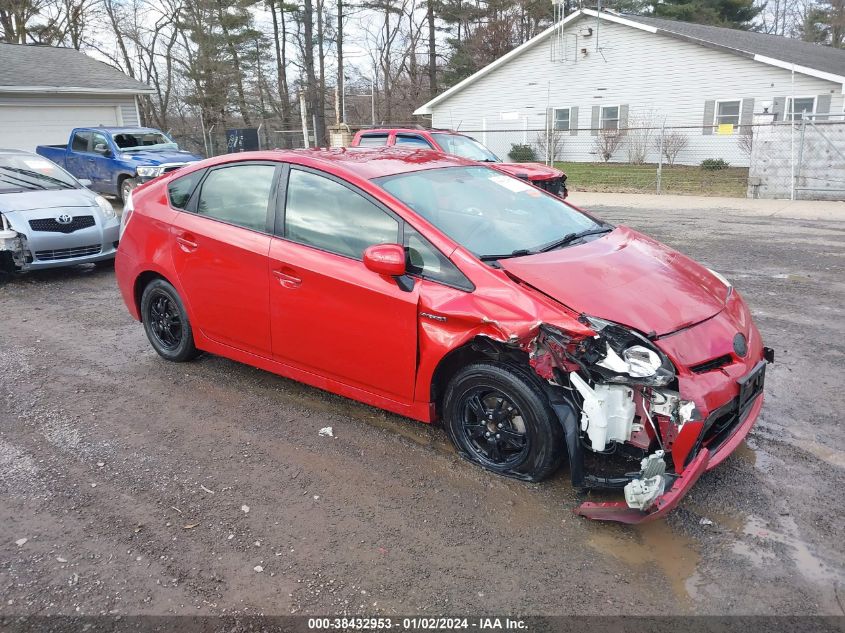 2013 TOYOTA PRIUS - JTDKN3D40D1725459