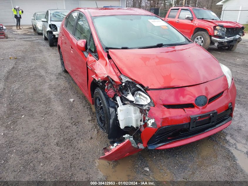 2013 TOYOTA PRIUS - JTDKN3D40D1725459