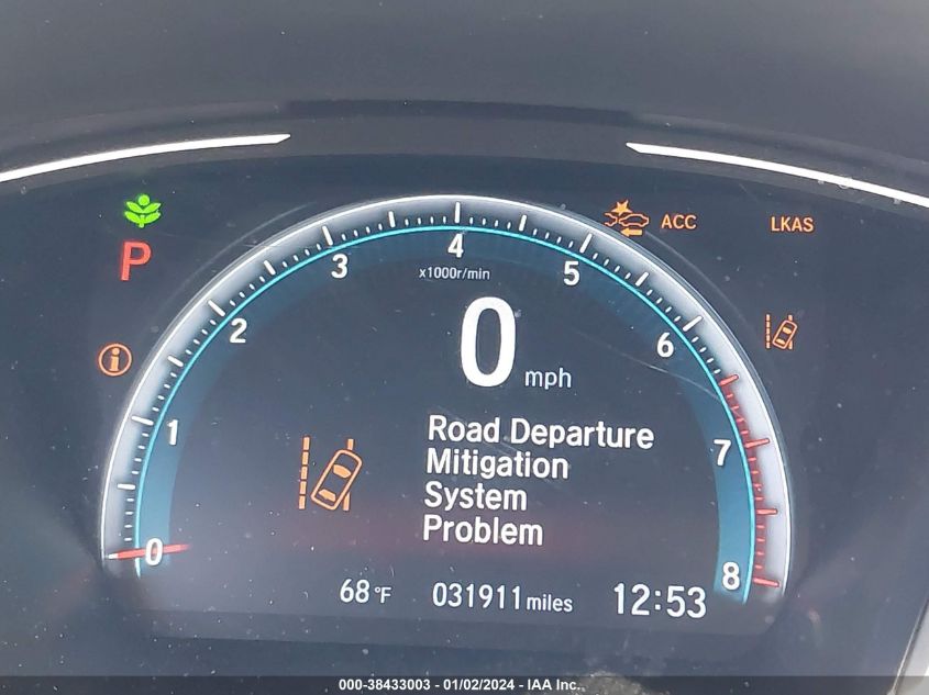 2021 HONDA CIVIC EX - 19XFC1F32ME203607