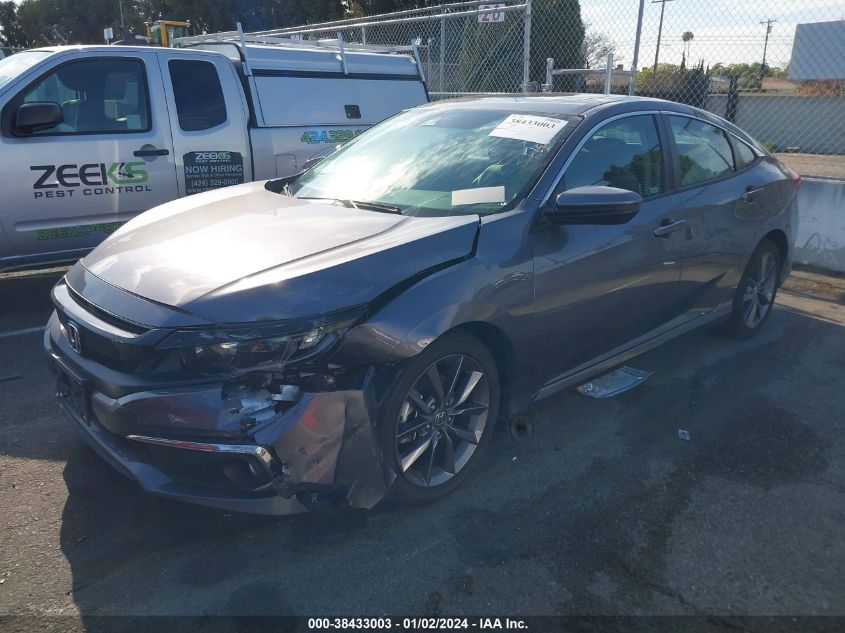 2021 HONDA CIVIC EX - 19XFC1F32ME203607