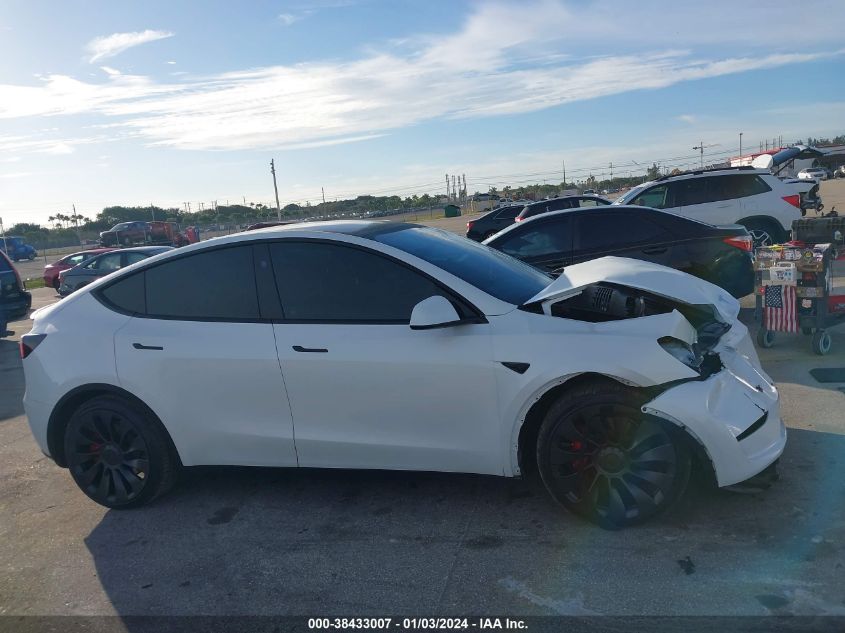 2023 TESLA MODEL Y - 7SAYGDEF4PF801368