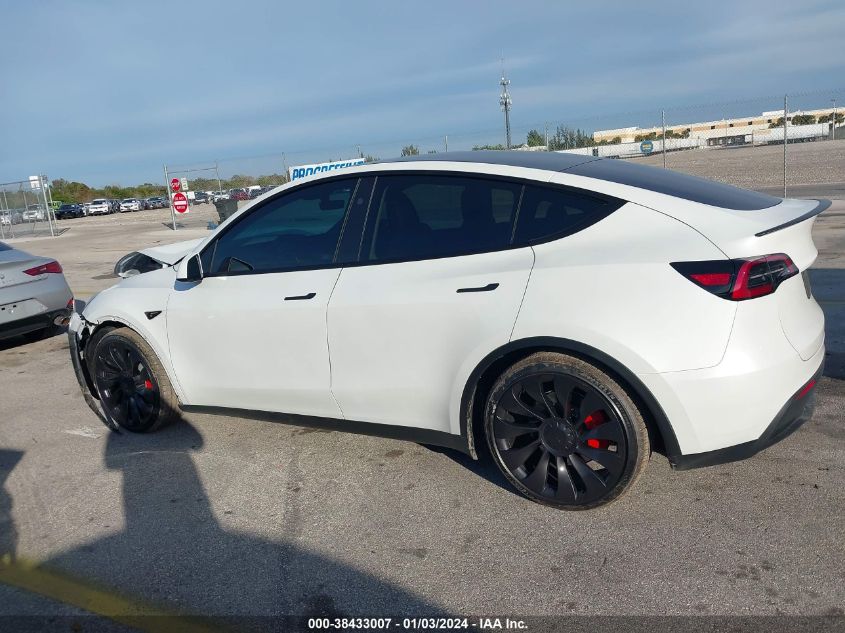 2023 TESLA MODEL Y - 7SAYGDEF4PF801368