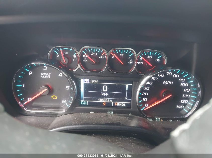 2017 CHEVROLET SILVERADO 1500 C1500 LTZ - 1GCRCSEC0HZ195084