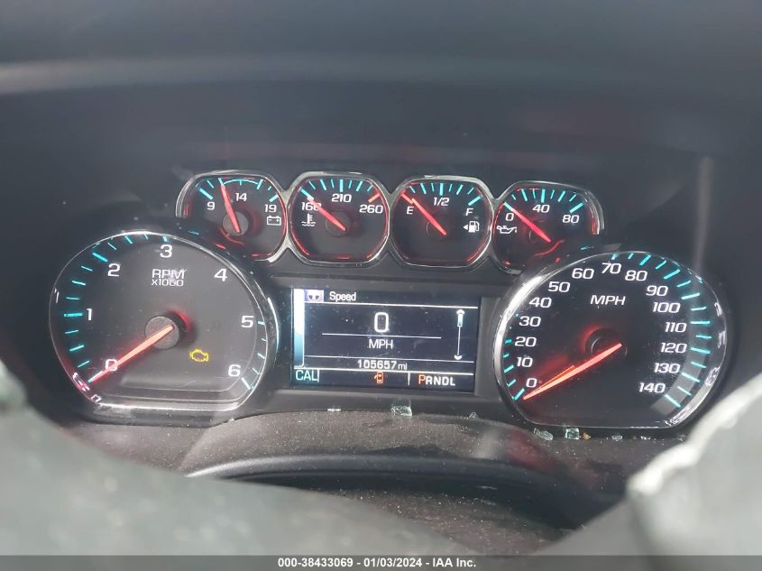 2017 CHEVROLET SILVERADO 1500 C1500 LTZ - 1GCRCSEC0HZ195084