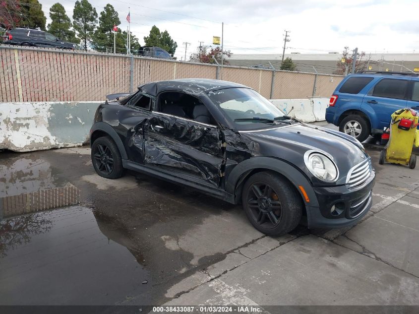 2013 MINI COUPE COOPER - WMWSX1C52DT507601
