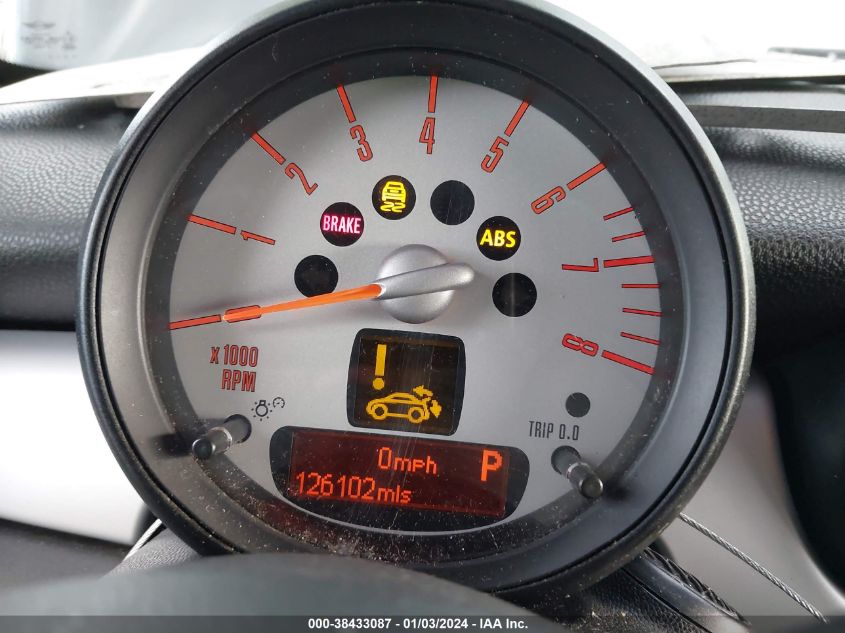 2013 MINI COUPE COOPER - WMWSX1C52DT507601