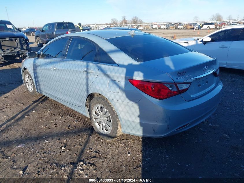 2013 HYUNDAI SONATA GLS - 5NPEB4AC6DH551655