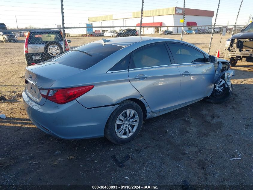 2013 HYUNDAI SONATA GLS - 5NPEB4AC6DH551655