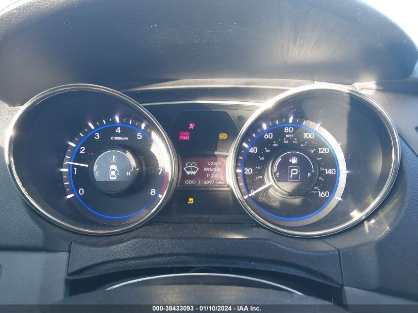 2013 HYUNDAI SONATA GLS - 5NPEB4AC6DH551655