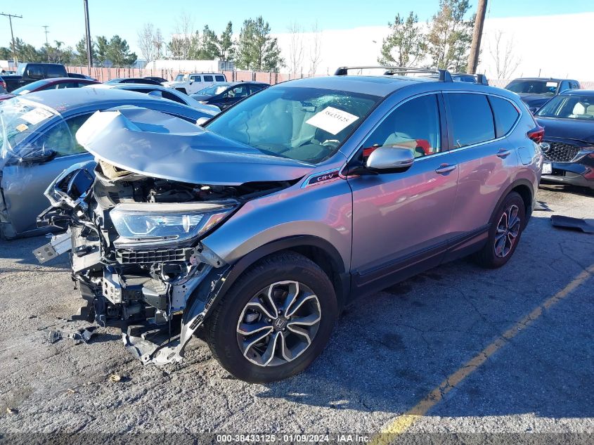 2022 HONDA CR-V 2WD EX - 2HKRW1H5XN4407555