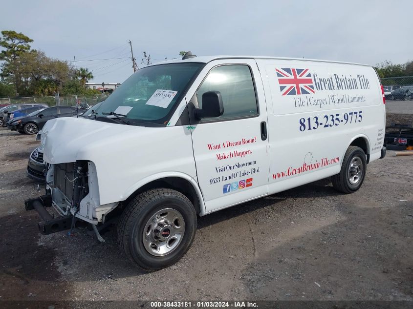 2020 GMC SAVANA CARGO RWD 2500 REGULAR WHEELBASE WORK VAN 1GTW7AFP9L1276997