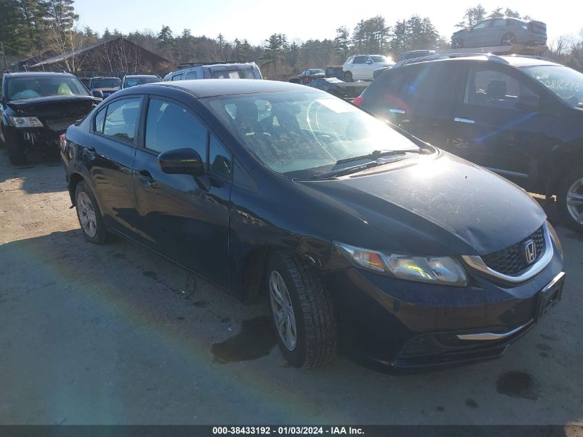 2014 HONDA CIVIC LX - 2HGFB2F57EH544695