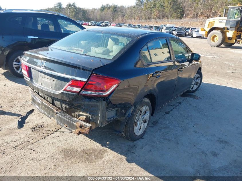 2014 HONDA CIVIC LX - 2HGFB2F57EH544695