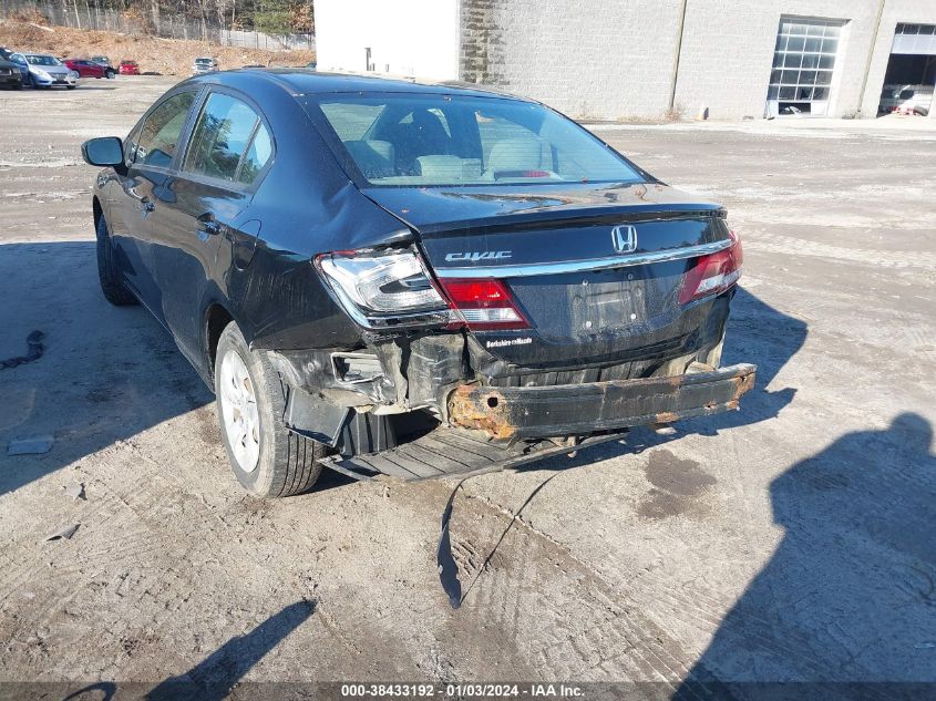 2014 HONDA CIVIC LX - 2HGFB2F57EH544695