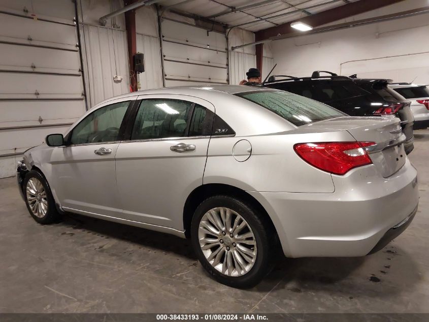 1C3CCBCB3CN140844 | 2012 CHRYSLER 200