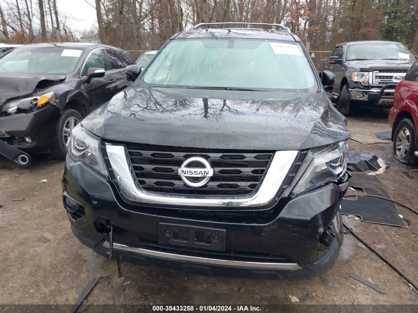 2018 NISSAN PATHFINDER SL - 5N1DR2MN7JC619571