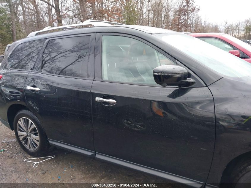 2018 NISSAN PATHFINDER SL - 5N1DR2MN7JC619571
