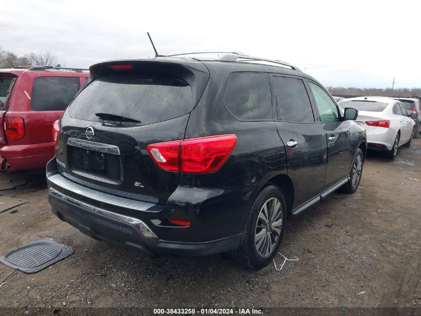 2018 NISSAN PATHFINDER SL - 5N1DR2MN7JC619571