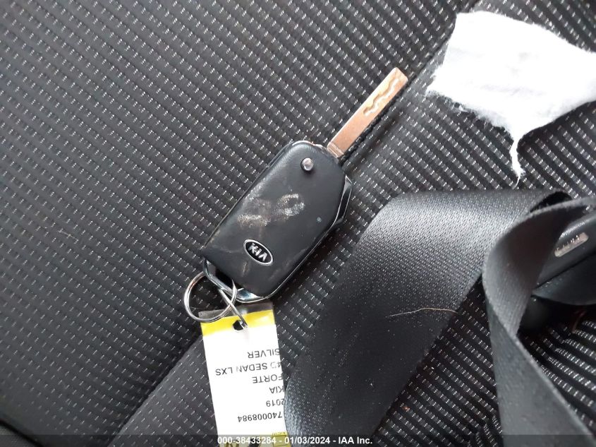 2019 KIA FORTE FE/LX/LXS - 3KPF24AD3KE030309