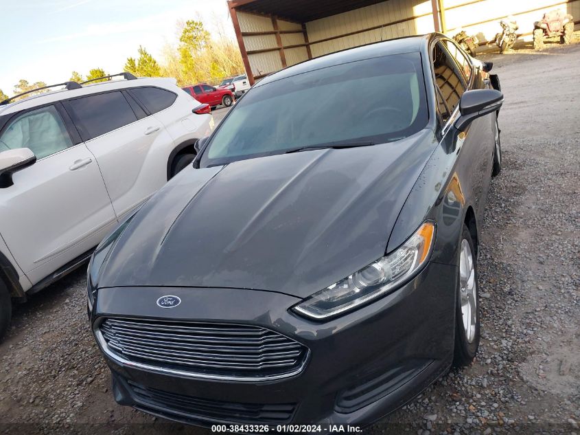 2016 FORD FUSION SE - 1FA6P0H79G5114301