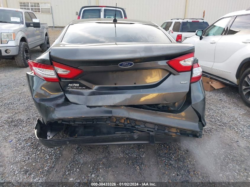 2016 FORD FUSION SE - 1FA6P0H79G5114301