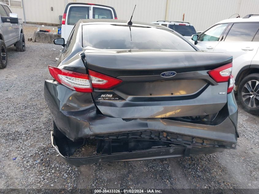 2016 FORD FUSION SE - 1FA6P0H79G5114301