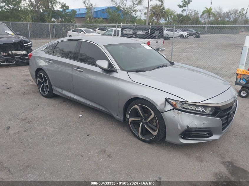 2018 HONDA ACCORD SPORT - 1HGCV1F33JA028460