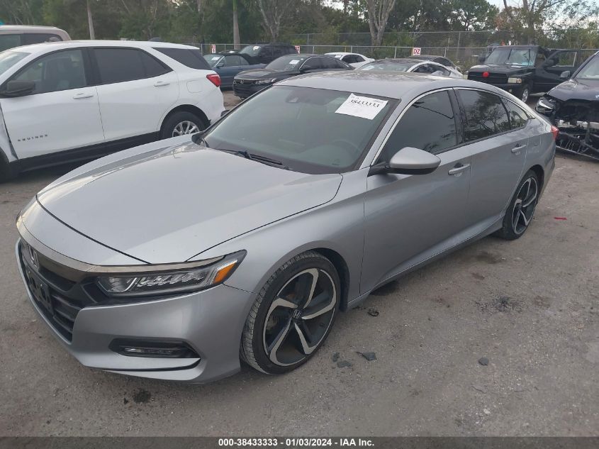 2018 HONDA ACCORD SPORT - 1HGCV1F33JA028460