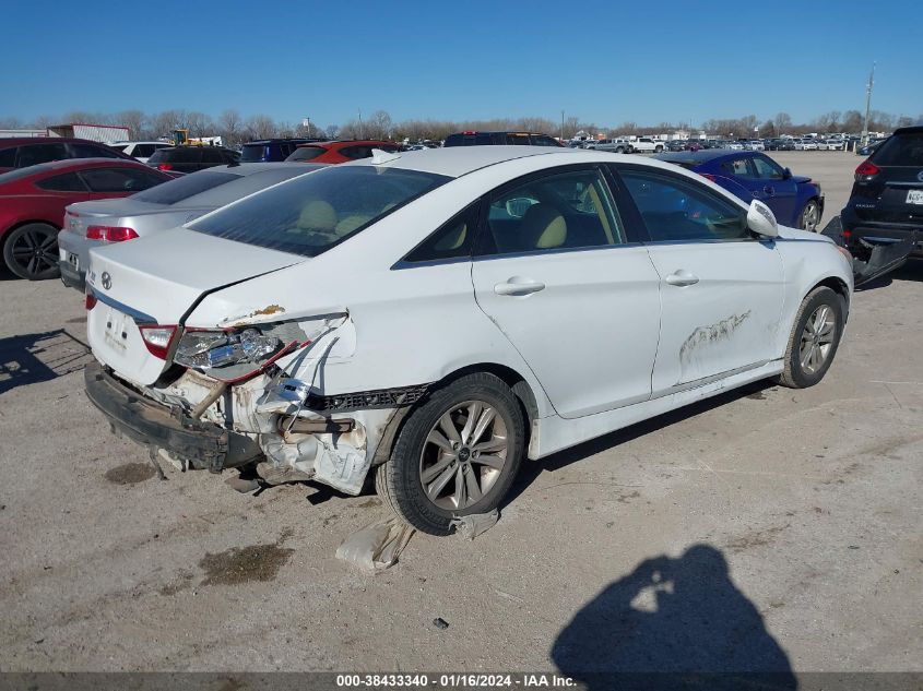 2014 HYUNDAI SONATA GLS - 5NPEB4AC5EH941437