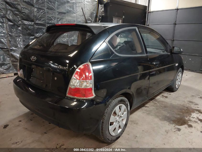 KMHCM36C69U139412 | 2009 HYUNDAI ACCENT