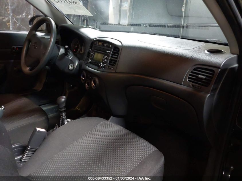 KMHCM36C69U139412 | 2009 HYUNDAI ACCENT