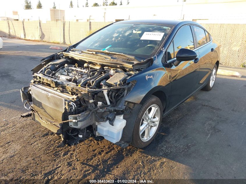 2018 CHEVROLET CRUZE LT AUTO - 1G1BE5SM2J7157537