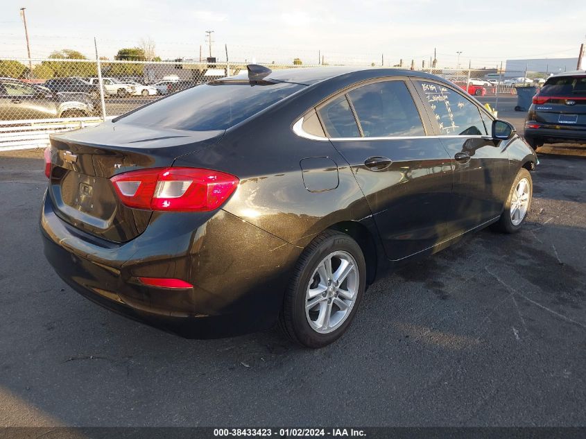 2018 CHEVROLET CRUZE LT AUTO - 1G1BE5SM2J7157537