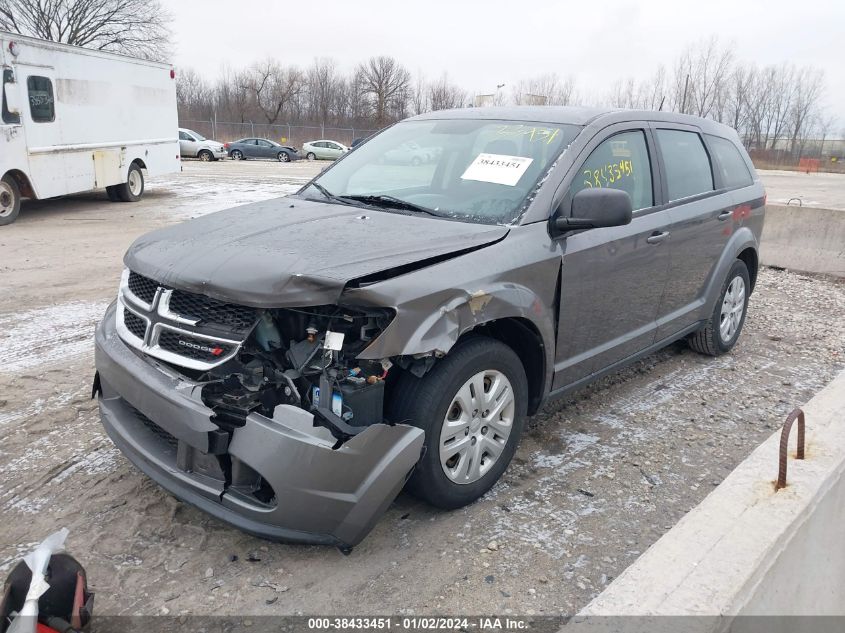 2013 DODGE JOURNEY SE - 3C4PDCABXDT733105