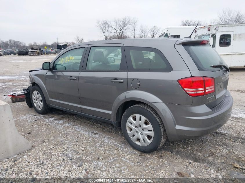 2013 DODGE JOURNEY SE - 3C4PDCABXDT733105