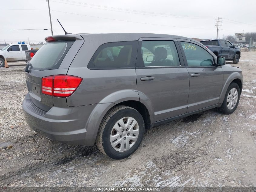2013 DODGE JOURNEY SE - 3C4PDCABXDT733105