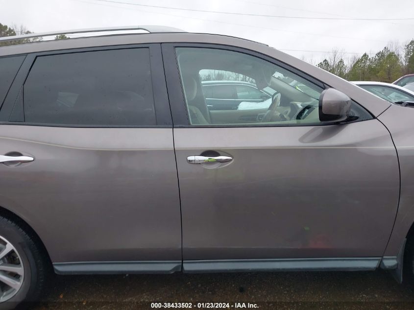 2013 NISSAN PATHFINDER SV - 5N1AR2MN2DC632154