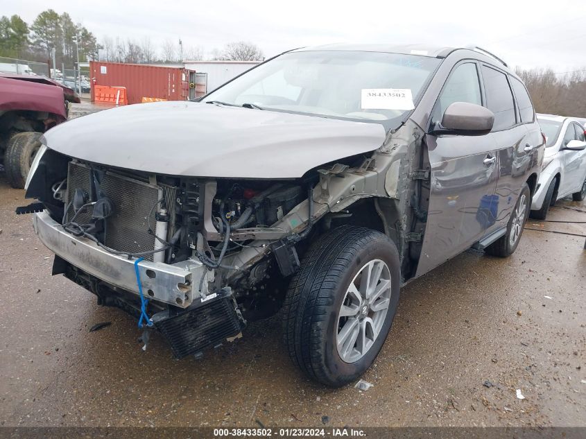 2013 NISSAN PATHFINDER SV - 5N1AR2MN2DC632154