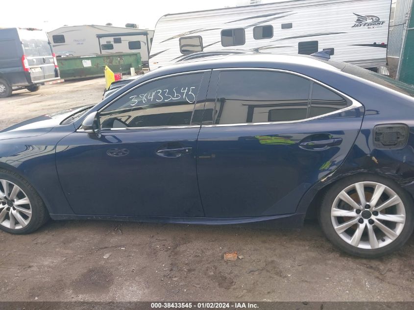 2014 LEXUS IS 250 - JTHCF1D28E5002603