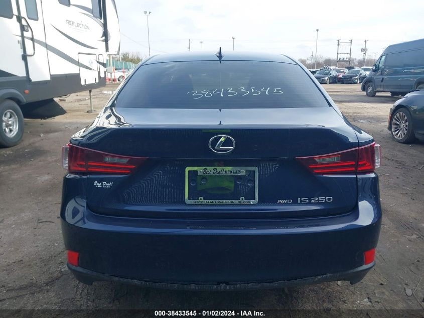 2014 LEXUS IS 250 - JTHCF1D28E5002603