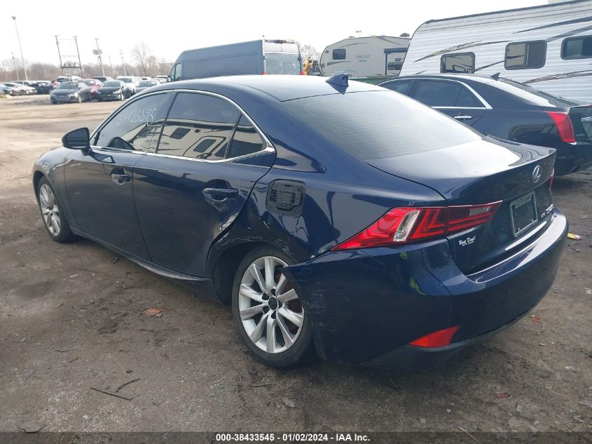 2014 LEXUS IS 250 - JTHCF1D28E5002603