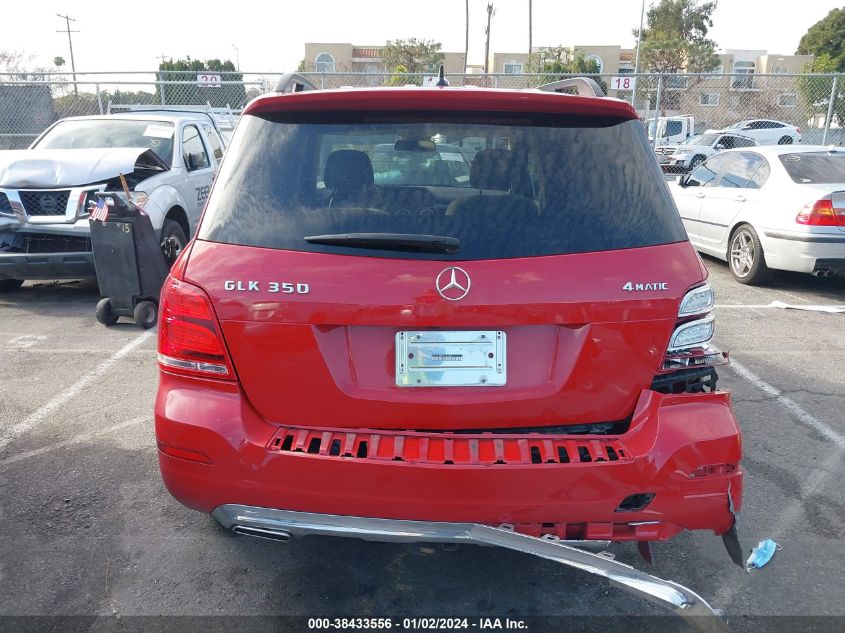 2014 MERCEDES-BENZ GLK 350 4MATIC WDCGG8JB6EG328329