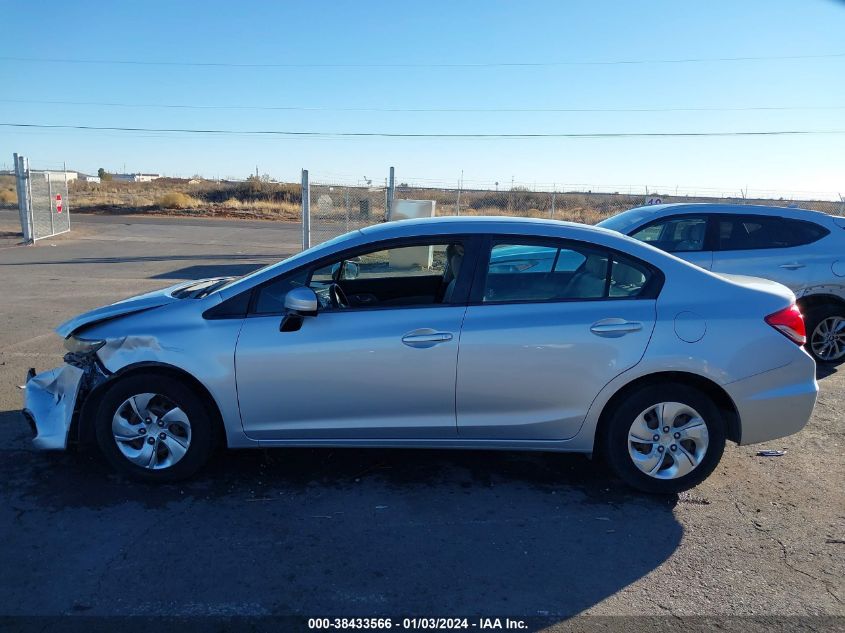 2015 HONDA CIVIC LX - 2HGFB2F58FH518687