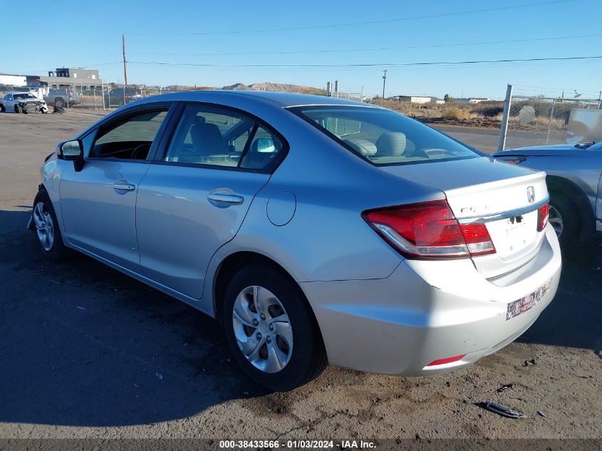 2015 HONDA CIVIC LX - 2HGFB2F58FH518687