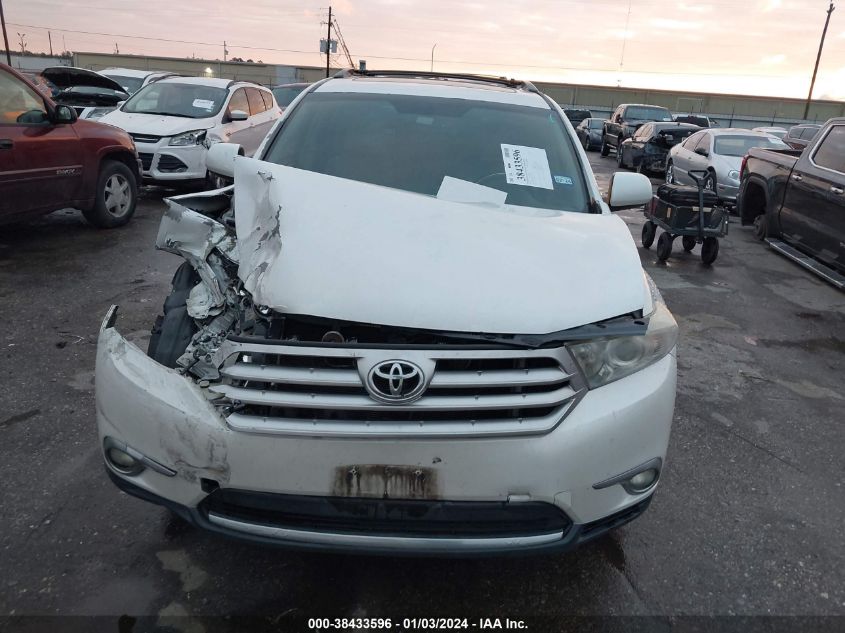 2013 TOYOTA HIGHLANDER PLUS/SE - 5TDZK3EH2DF103456