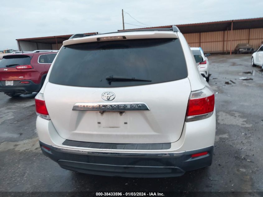 2013 TOYOTA HIGHLANDER PLUS/SE - 5TDZK3EH2DF103456