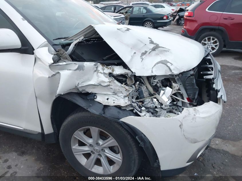 2013 TOYOTA HIGHLANDER PLUS/SE - 5TDZK3EH2DF103456