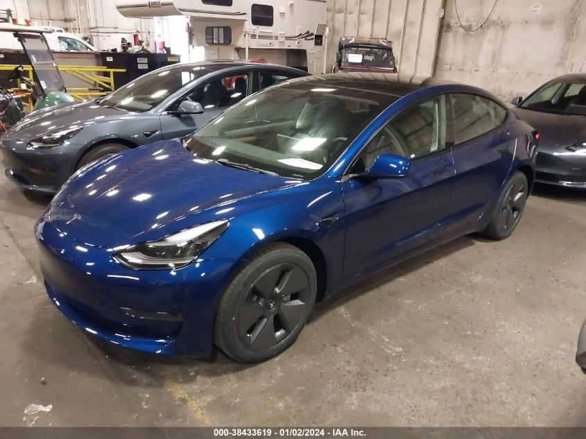 2023 TESLA MODEL 3 - 5YJ3E1EA6PF709601