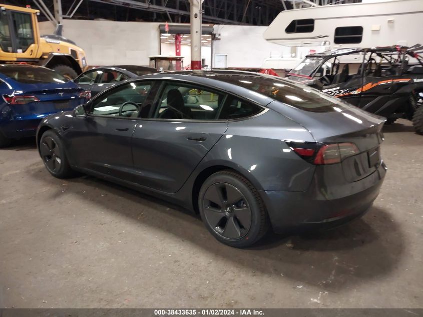 2023 TESLA MODEL 3 REAR-WHEEL DRIVE - 5YJ3E1EA0PF709707